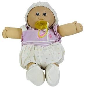 VTG 1985 Coleco Cabbage Patch Kid Preemie Doll Signed Xavier Roberts '85 on butt